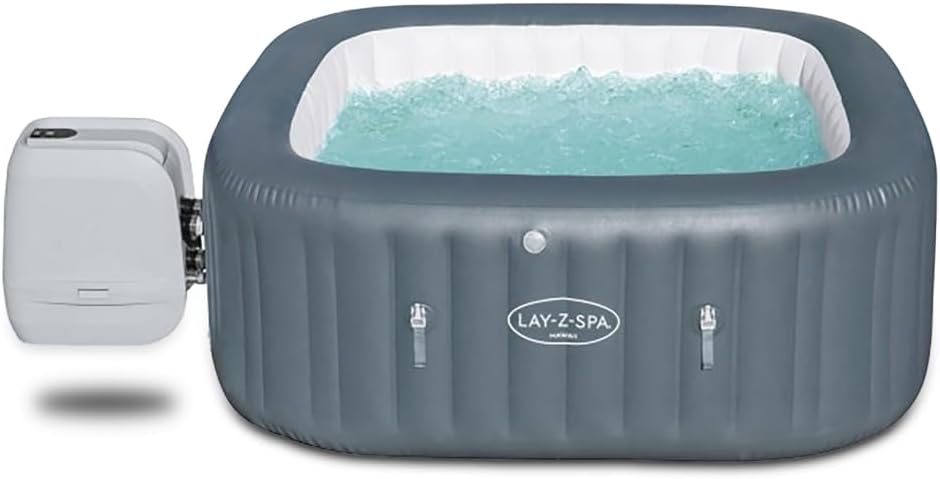 Bestway - LAY-Z-SPA Hawaii Hydrojet Pro - 180x180x71 cm - 4-6 personnes