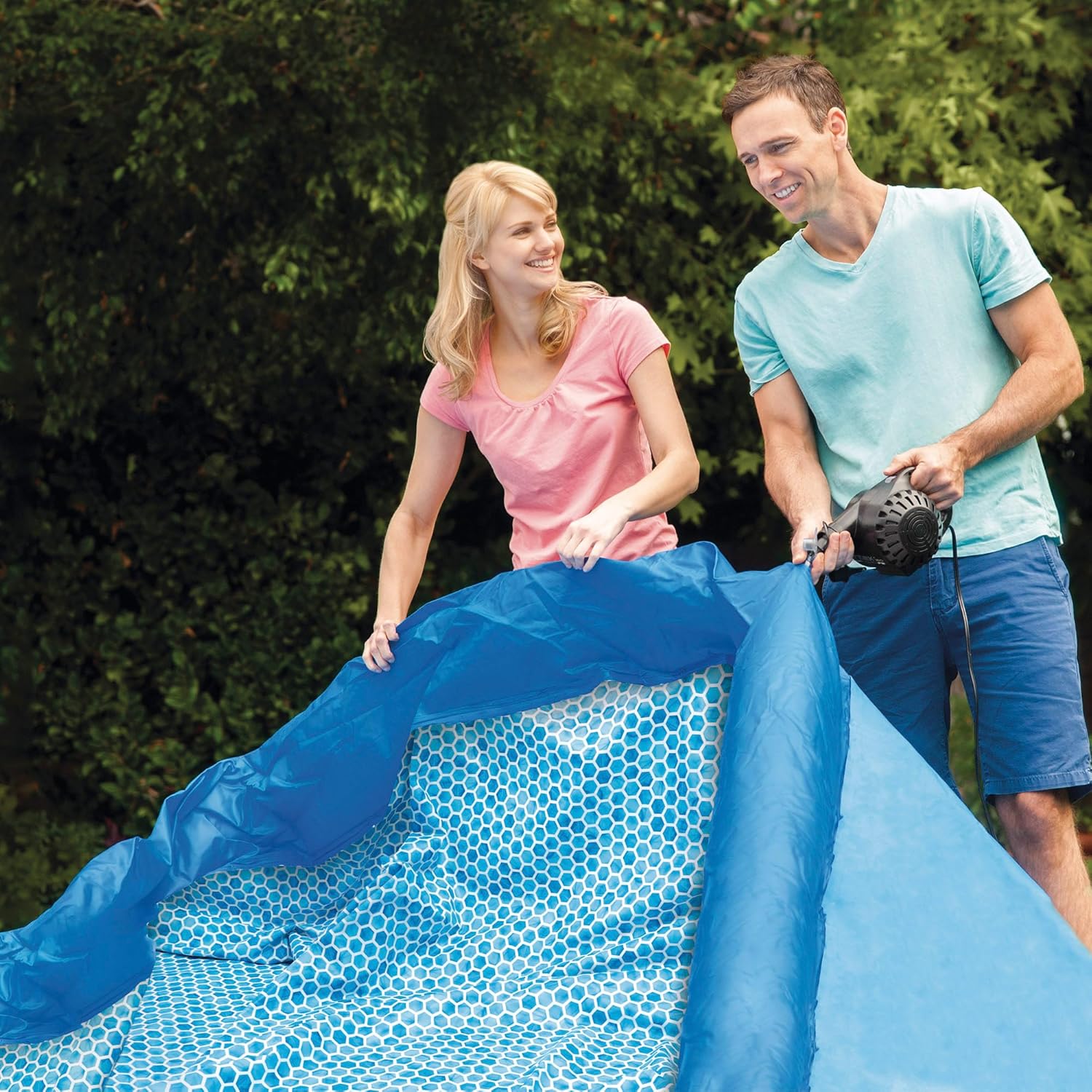 Intex - Piscine gonflable Easy Set - 366x76 cm - 5621L - 28130NP