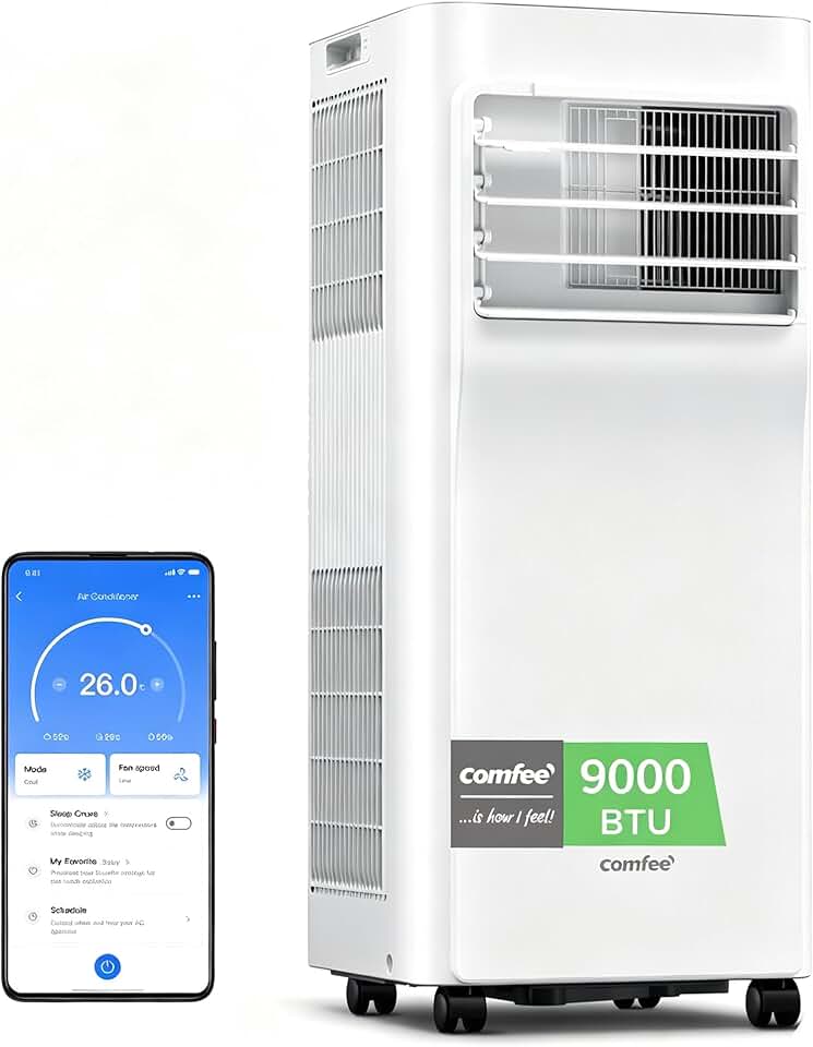 COMFEE' - Breezy Cool 2.6 - compact - 9000 BTU, contrôle APP, Alexa, 33㎡