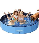 Meowant Piscine pour Chiens, Piscines Pliables pour Chiens de Grande Taille, Piscine de Bain pour...