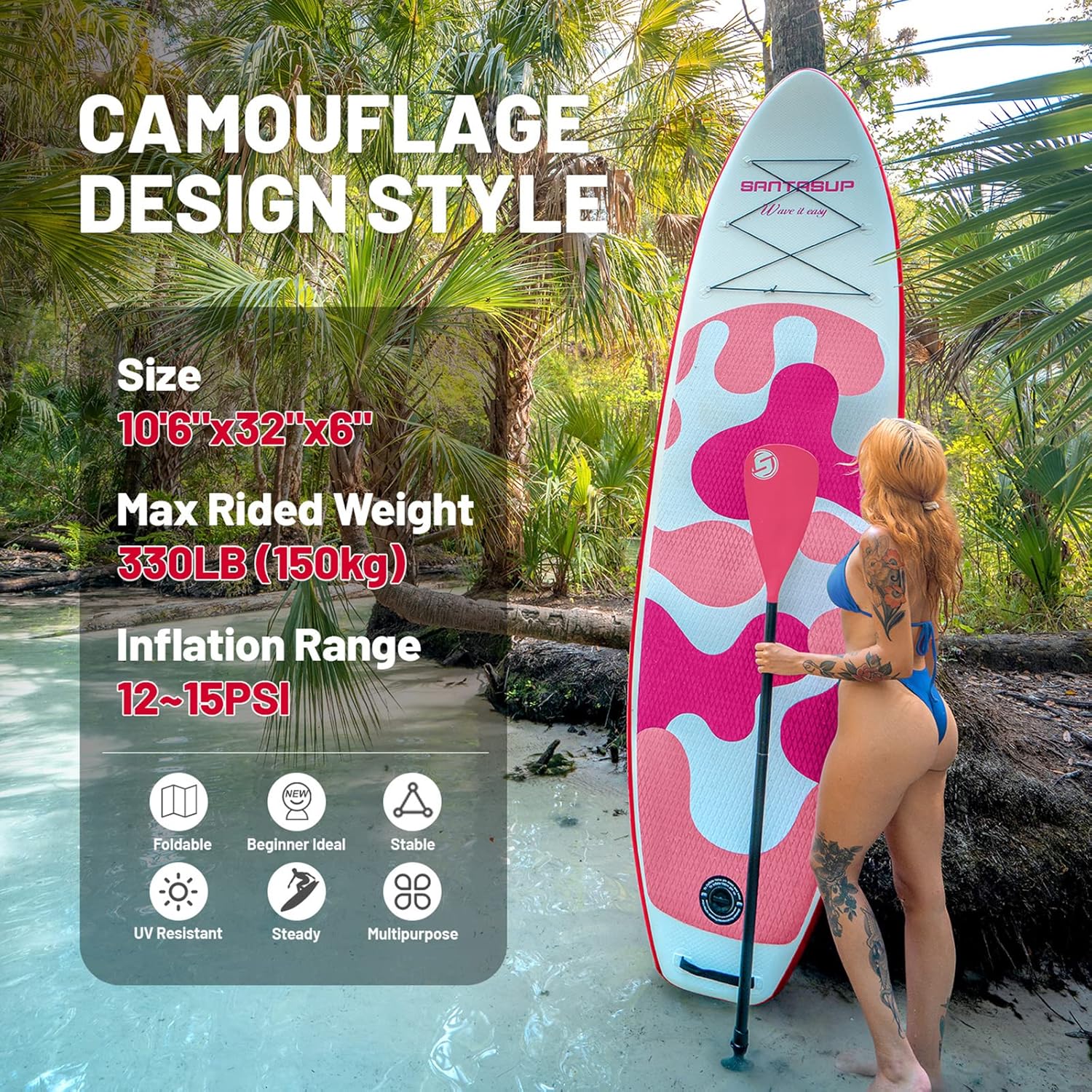 Stand Up Paddle Gonflable - 10'6