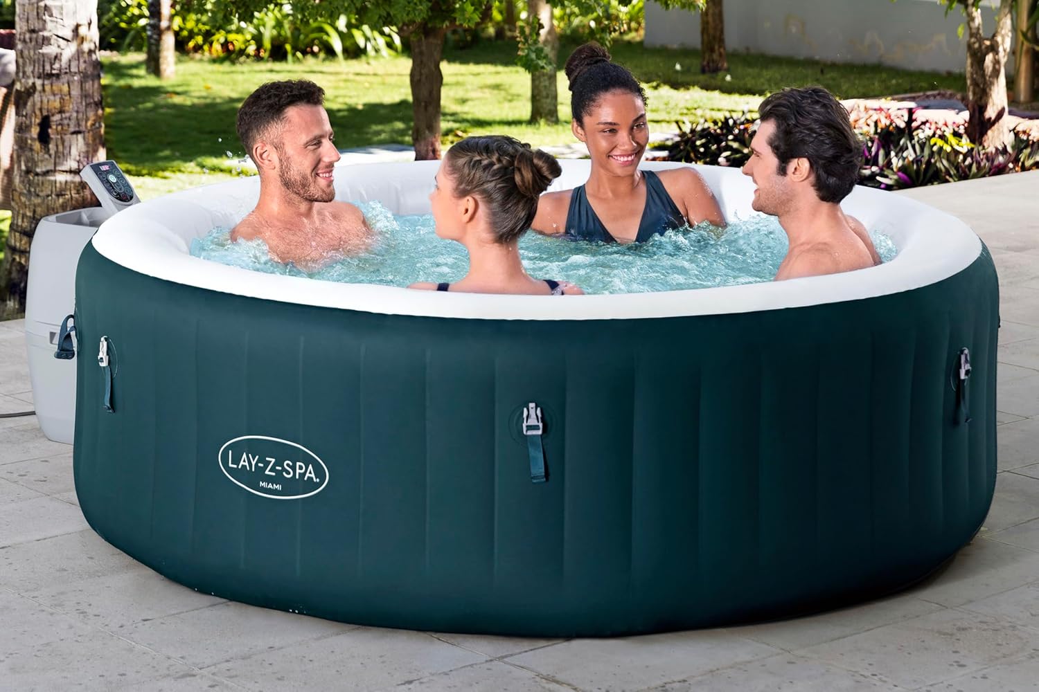 Bestway - Miami AirJet - 196x196x66 cm - spa gonflable 4-6 pers.