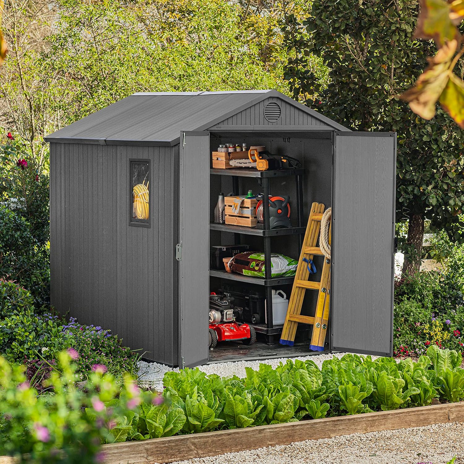 KETER - ABRI Darwin 68-4,5m² - Gris
