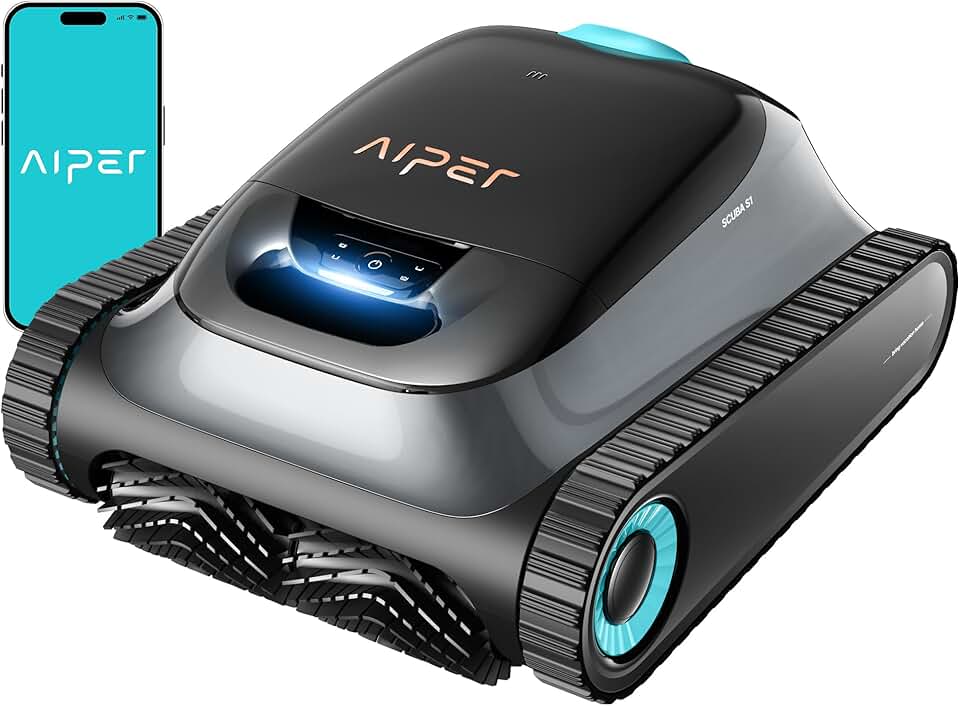 Aiper - Scuba S1 - robot piscine - 270min, filtration fine, 11 capteurs, app - Scuba S1