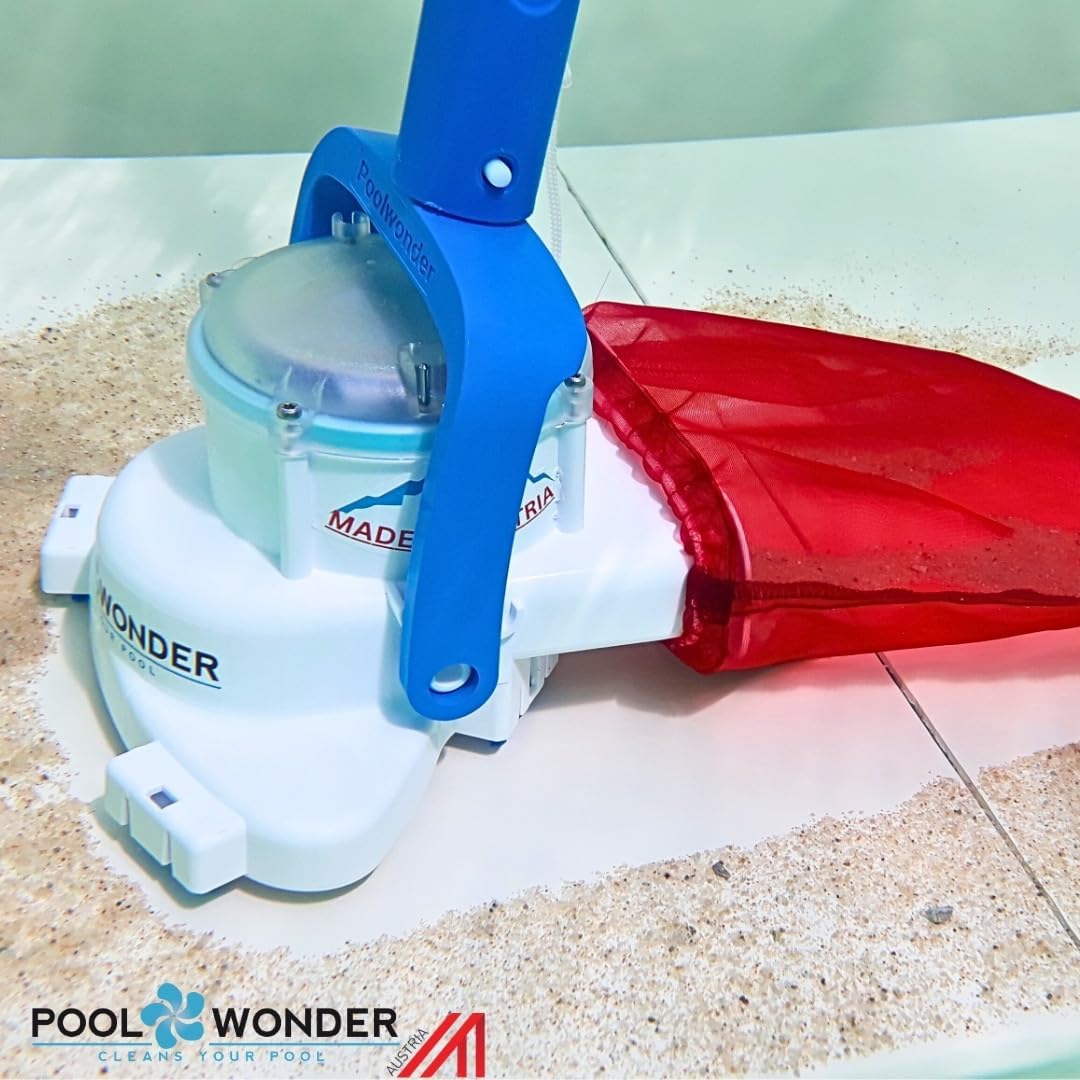 Poolwonder - Cleverix série - 2 m - aspirateur piscine batterie, super maniable