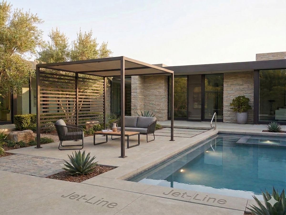Jet-line - Amun - 3x4m aluminium - toit réglable, protection soleil