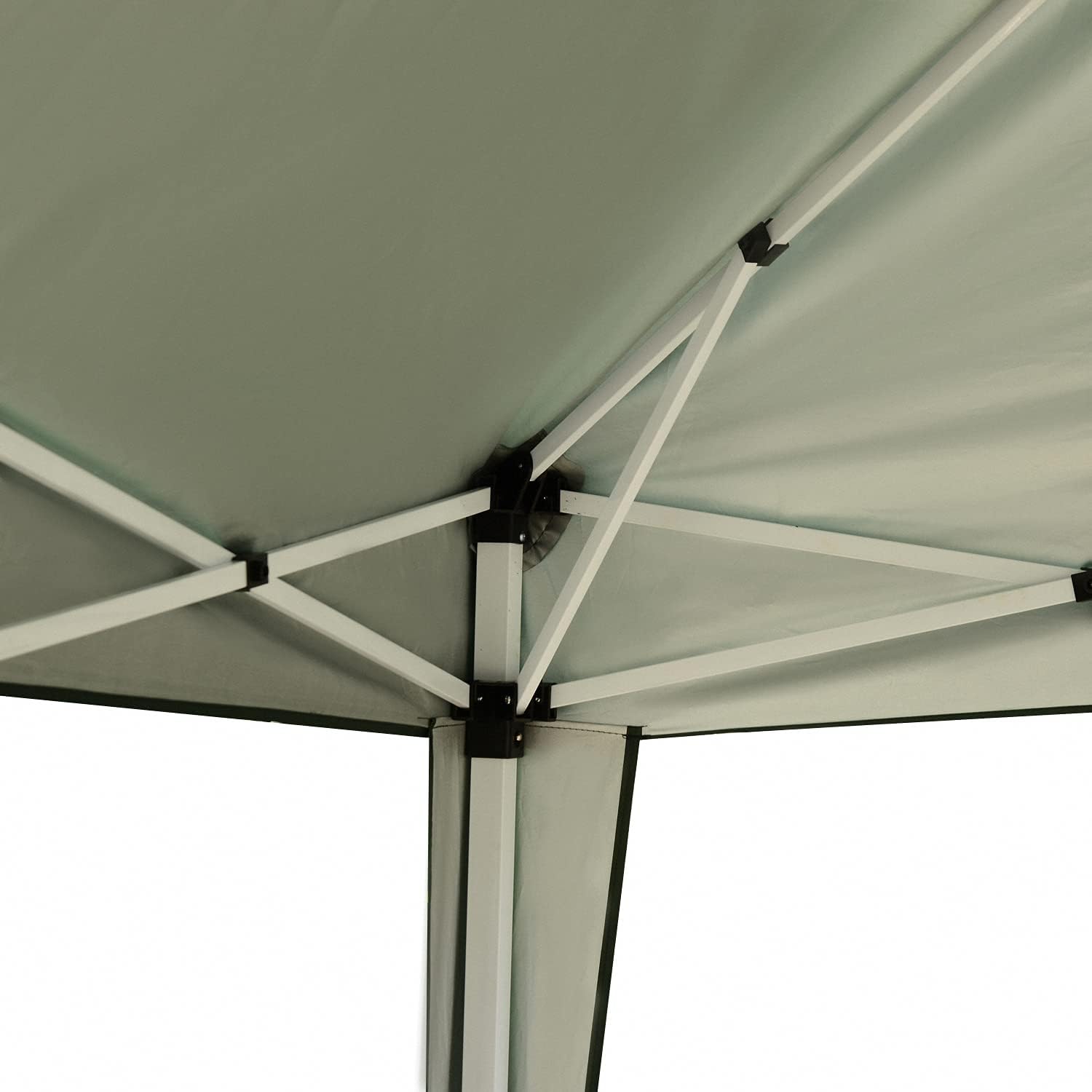 Outsunny - tonnelle pliante 3x3m - anti-UV, sac de transport, acier, vert