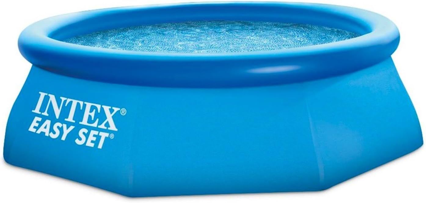 Intex 28112NP Easy Set Kit de Piscinette Bleu 244 x 244 x 76 cm