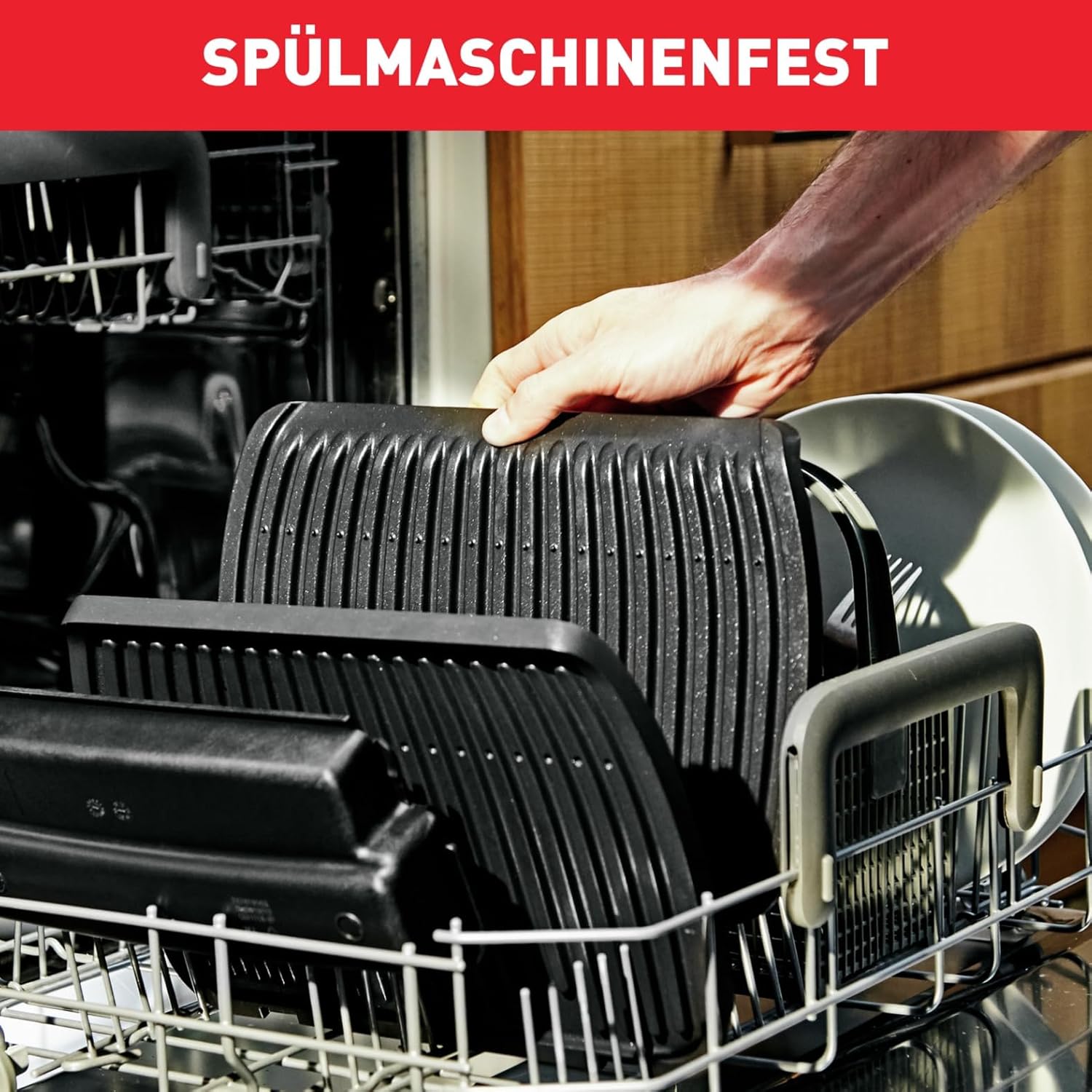 Tefal - Optigrill Elite XL, série GC760 - XL 8 pers., 16 programmes, grill intelligent, mode manuel, GC760D12