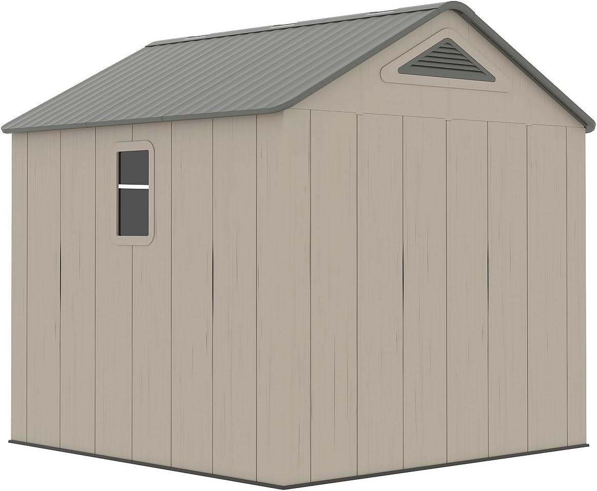 Vente-unique - Abri jardin résine 6,15m² plancher 22mm - ANTEVA
