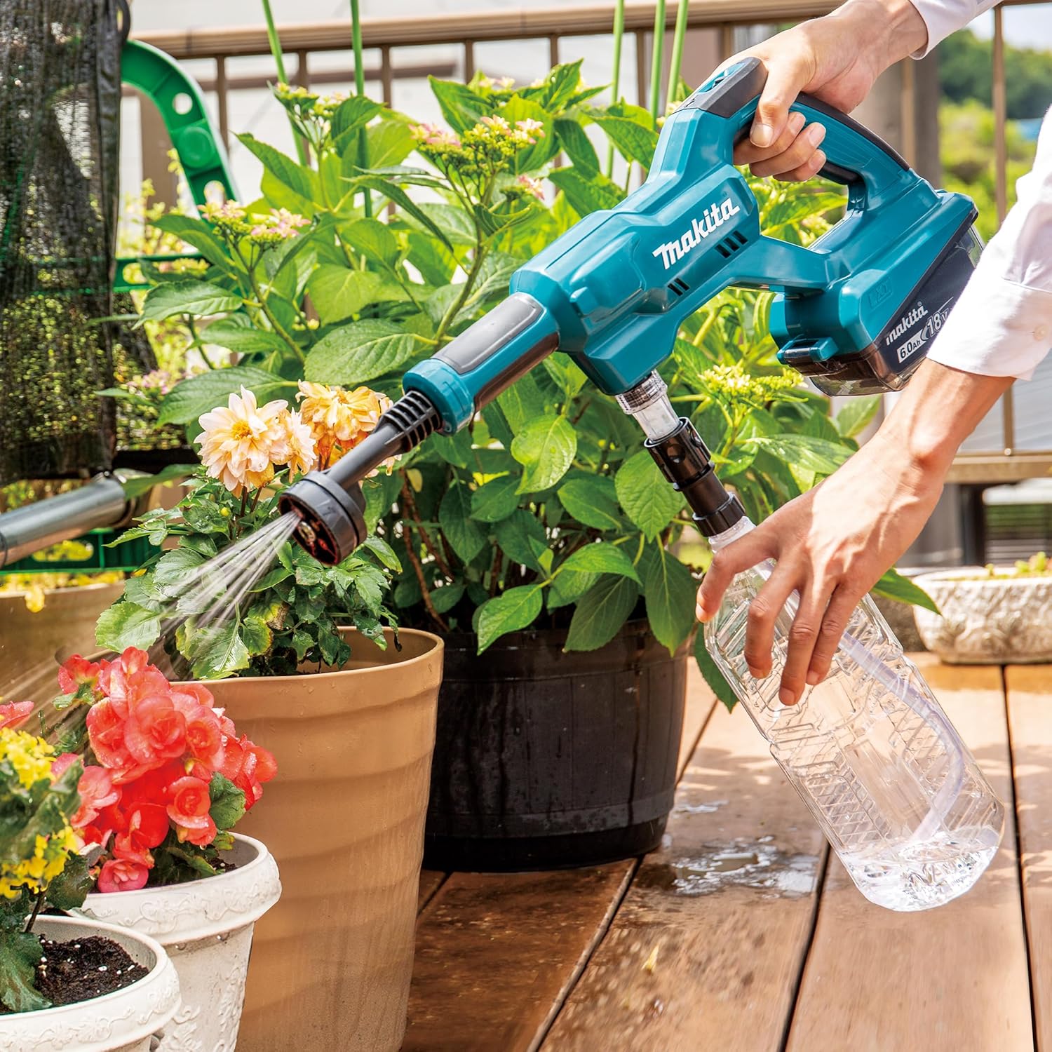 Makita - nettoyeur à pression LXT 18V, 24 bar, sans batterie - DHW180Z