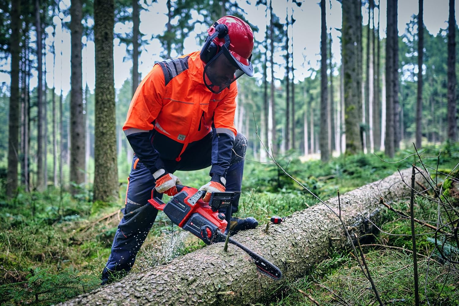 Einhell - tronçonneuse sans fil Professional - 38cm - moteur brushless, 19m/s, lubrification auto, GP-LC 36/40 Li BL-Sol