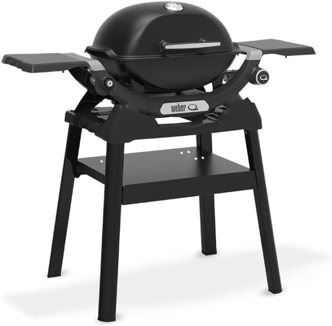 Weber - Q 1200N série - compact, gaz, pied inclus, coloris noir