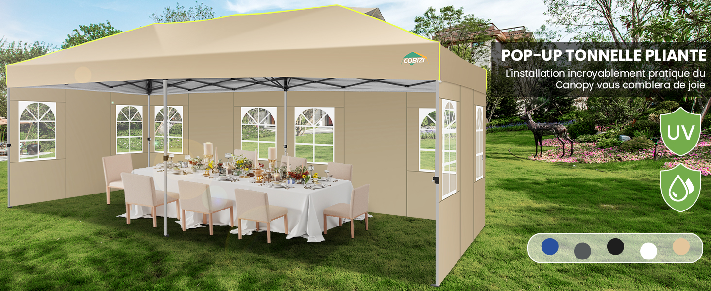 Tonnelle Pliante 3x6 Barnum Pliant