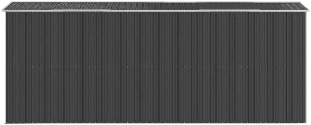 vidaXL - Abri de jardin acier galvanisé 192x523x223 cm anthracite