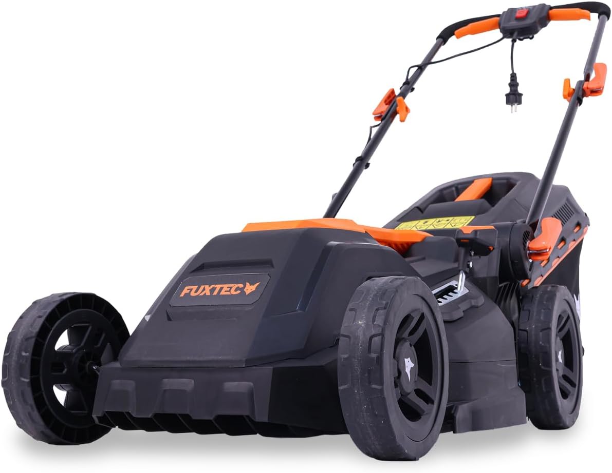 FUXTEC - FX-RME38 - tondeuse électrique filaire - 38cm, 1600W, 40L