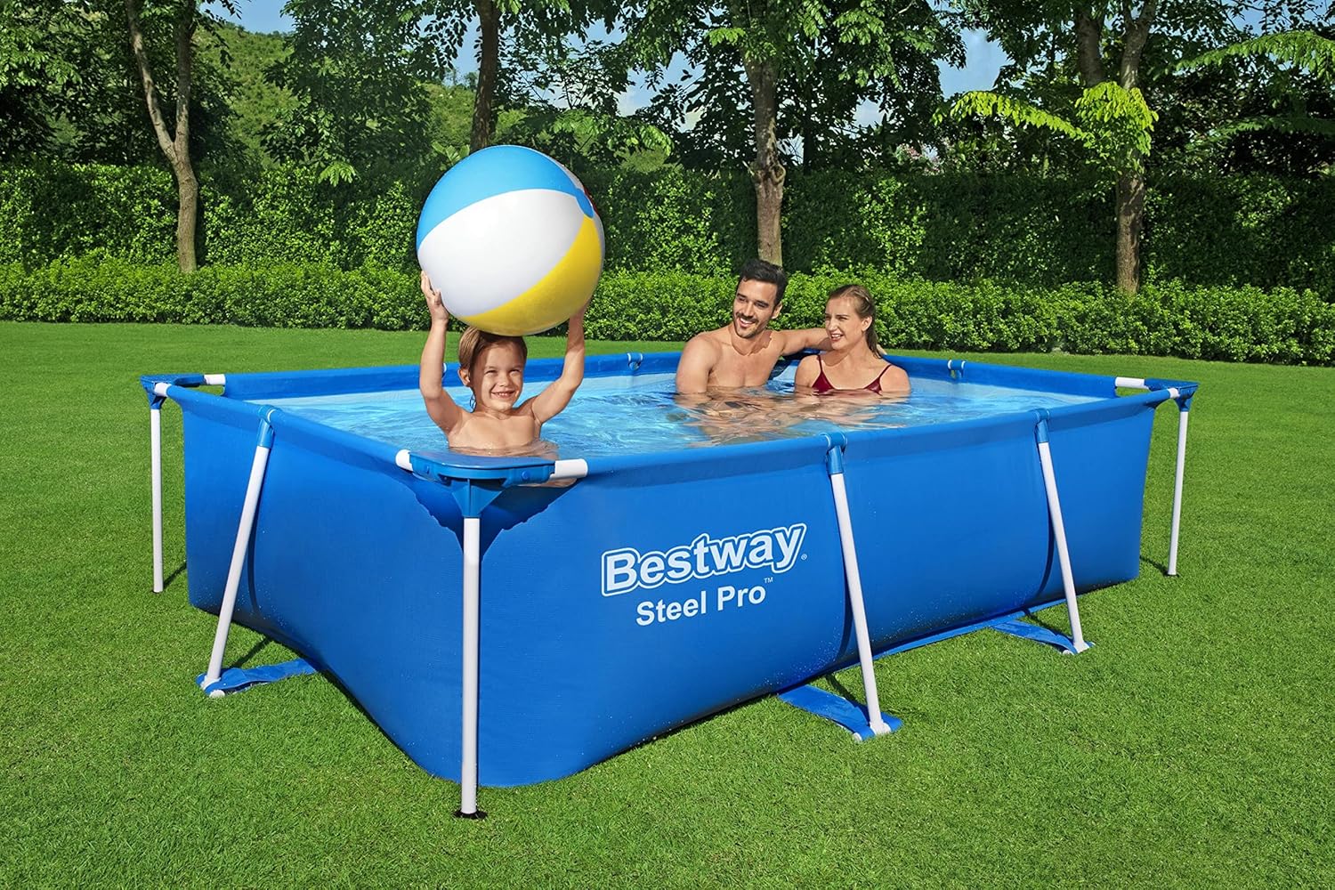 Bestway 56403 Piscine Hors Sol Steel Pro 259 X 170 X 61 cm
