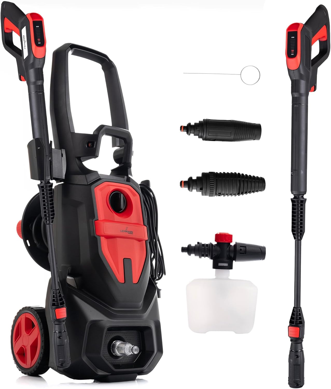 LEHMANN - Denver - 240 Bar, 2200W, 480 l/h, portée 15m, accessoires