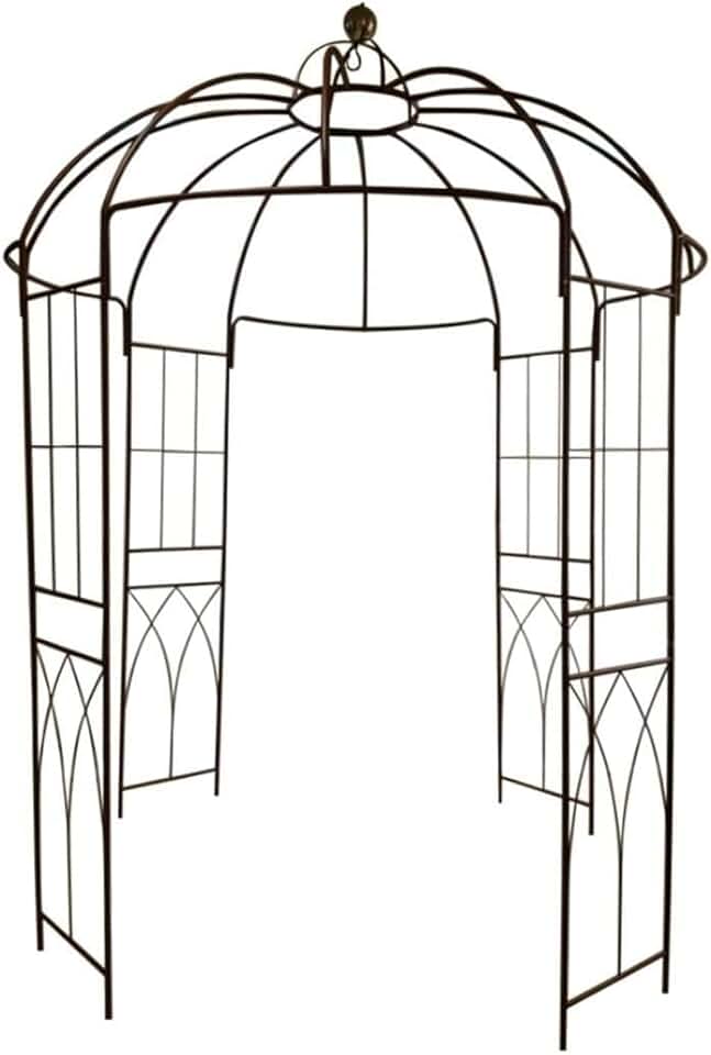 OUTOUR - support plantes grimpantes style cage oiseau, 9'x6'6