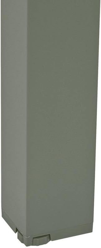 Hespéride - Table Evasion 6 places - 180x90 cm - alu beige lin/laurier