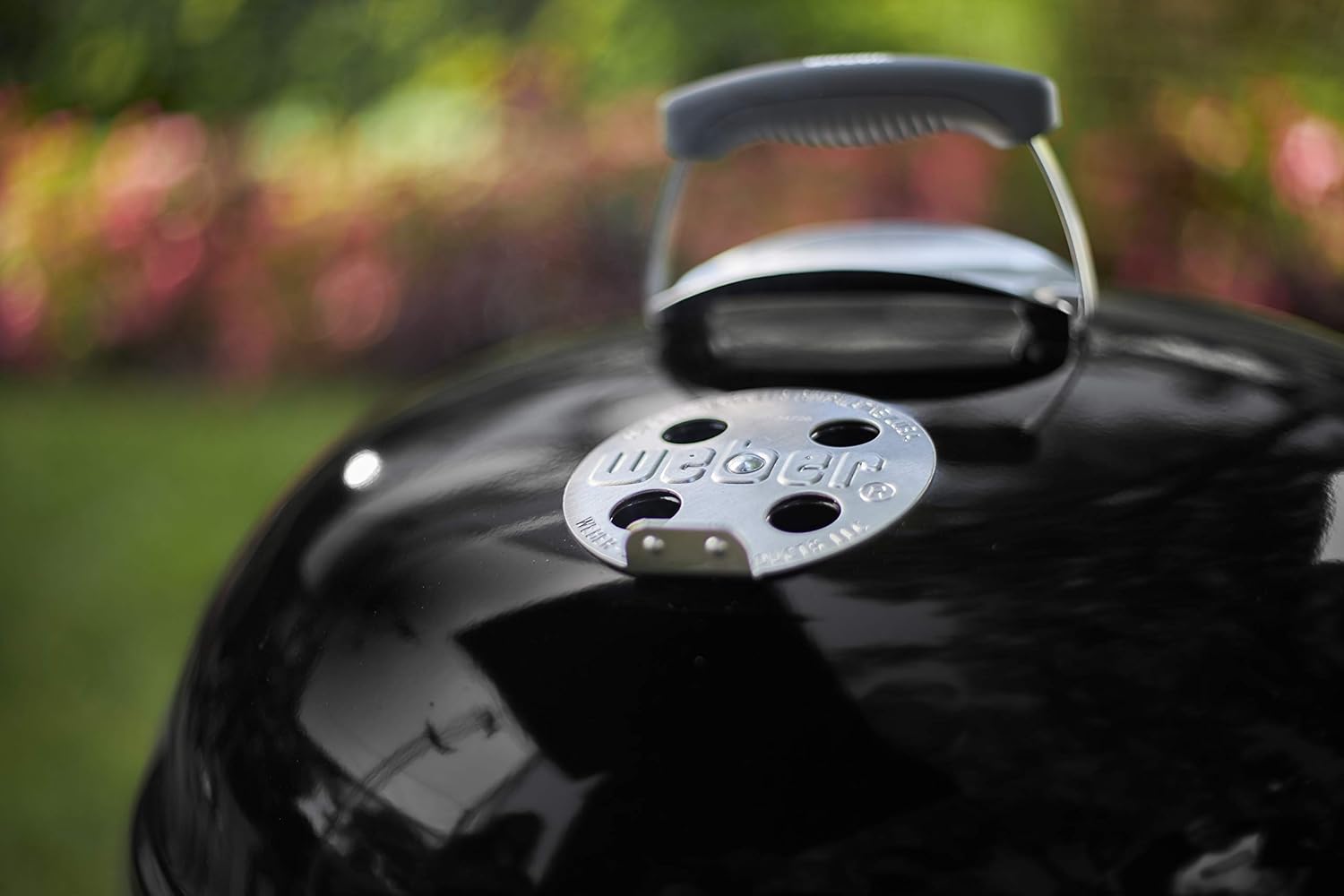 Weber - Classic Kettle - 57 cm - acier émaillé, One-Touch, thermomètre