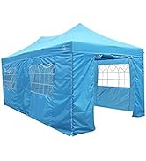 All Seasons Gazebos Pavillon Ultra-résistant à Ouverture instantanée de 3m x 6m avec 4 Poids lége...