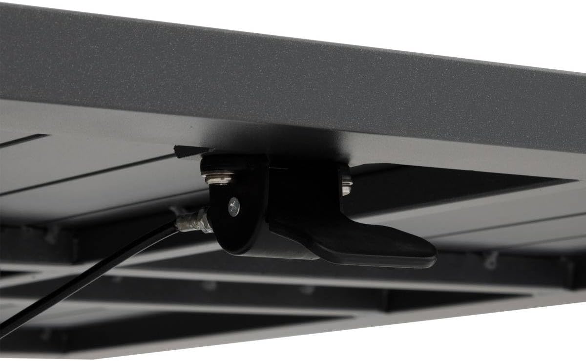 Hespéride - Salimia - table carrée relevable 110x110x69cm - aluminium