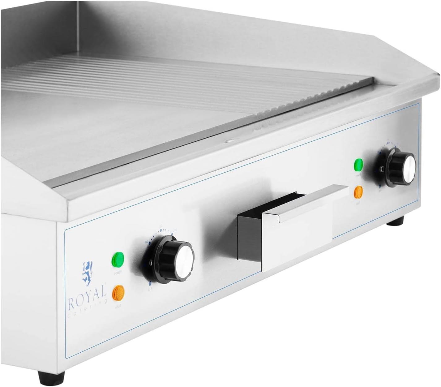 Royal Catering - Plancha professionnelle 727x420 mm fer 4400 W RCPG51-M