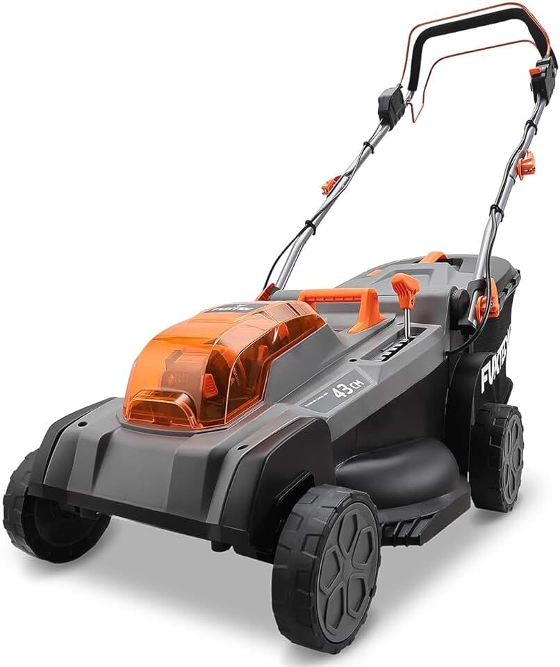 FUXTEC - tondeuse à batterie 40V - 46cm - mulching, 2x5Ah, bac 50L - FX-E2RM43PROSET