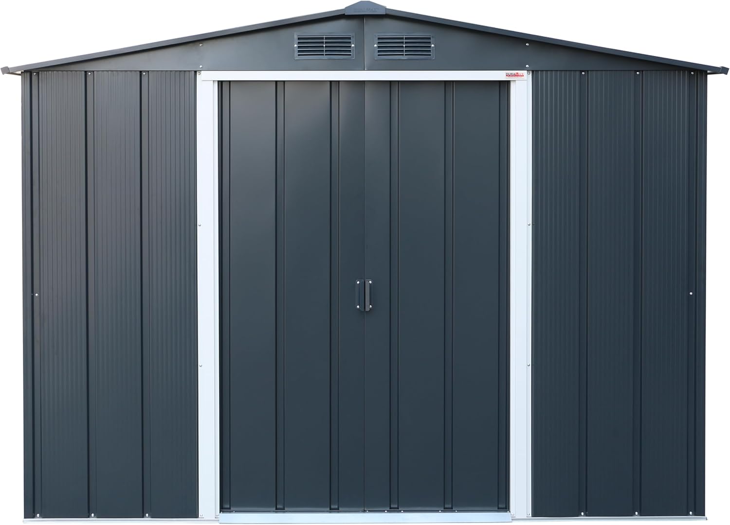 Duramax - ECO 8x8 - 5,89 m² - abri métal, toit renforcé, anthracite