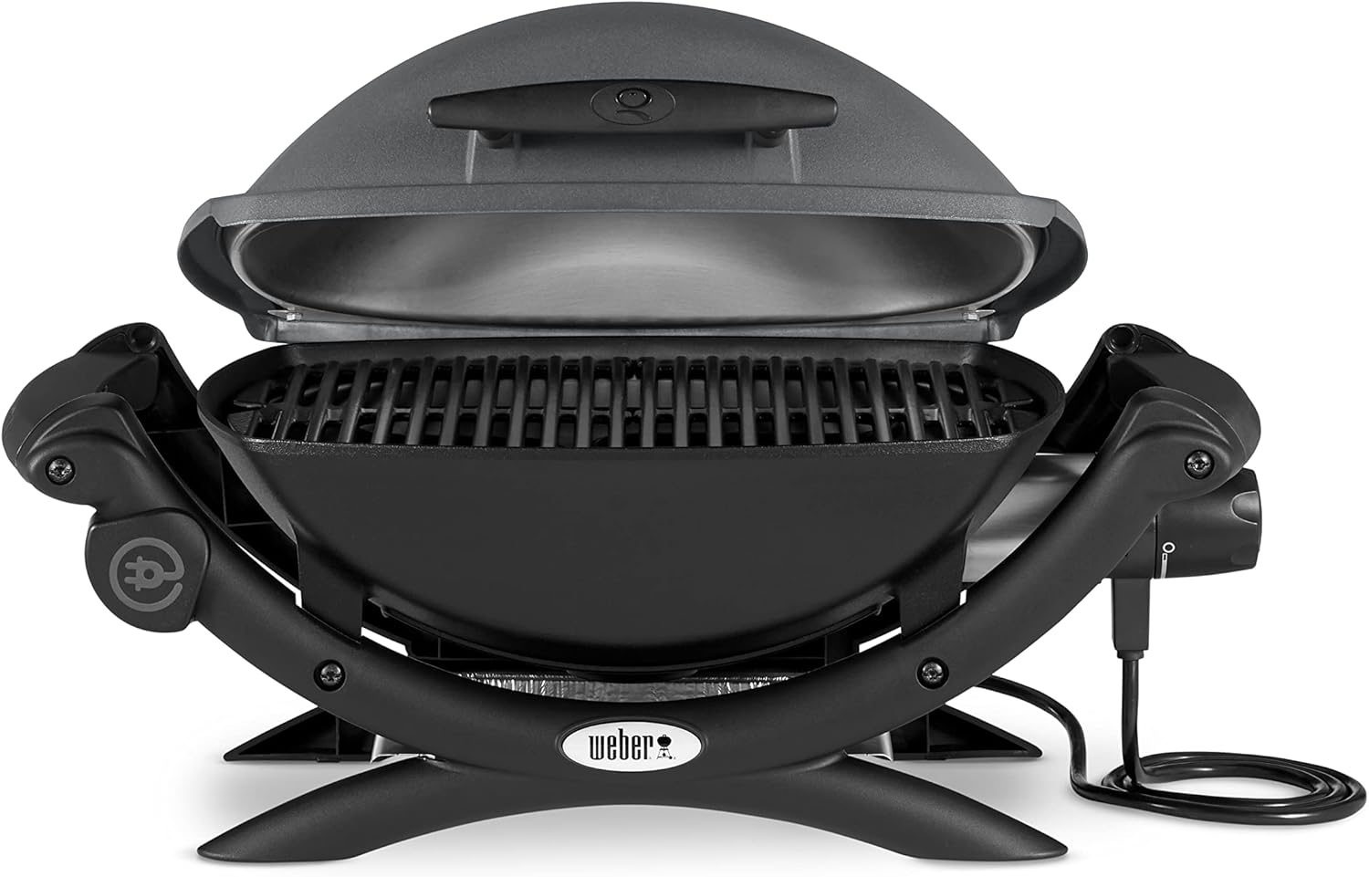 Weber - Q Barbecue Kettle - 1400 - noir/gris, rectangulaire, aluminium