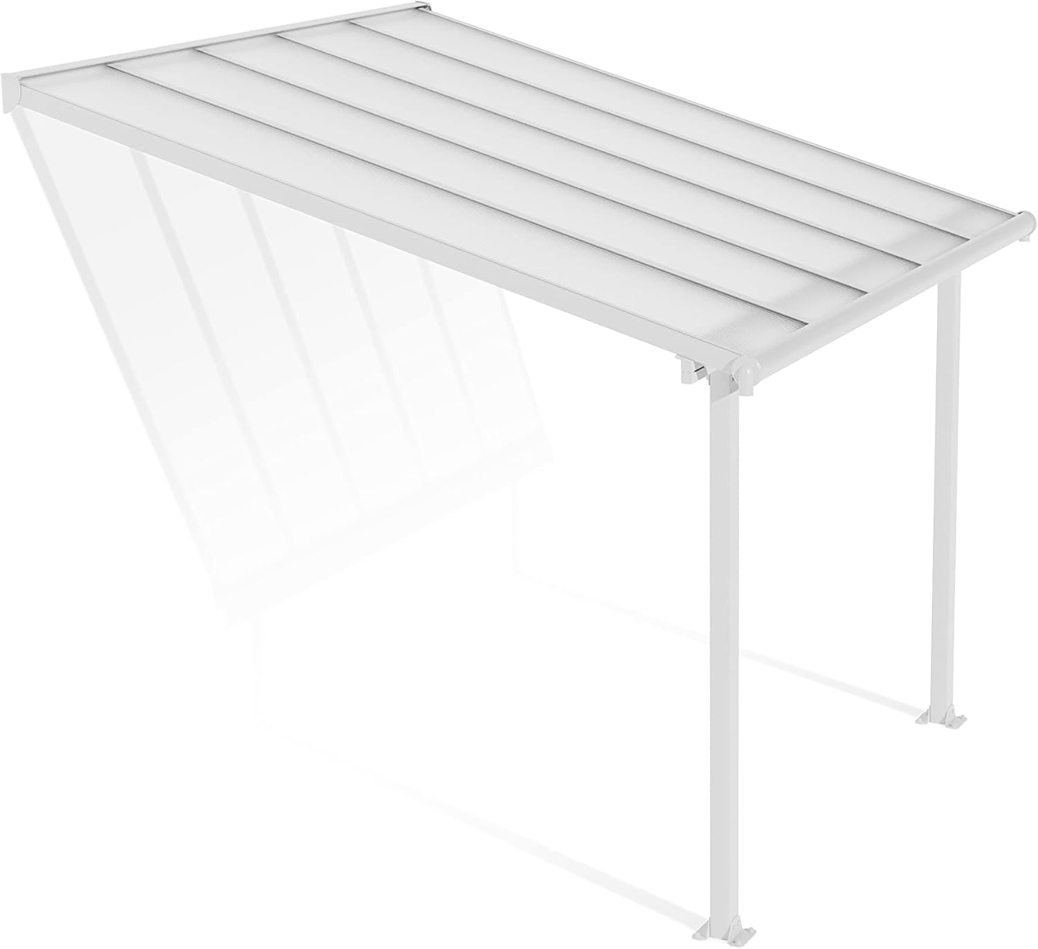 Palram - Olympia série - 3.05x3m - pergola alu/polycarbonate blanc