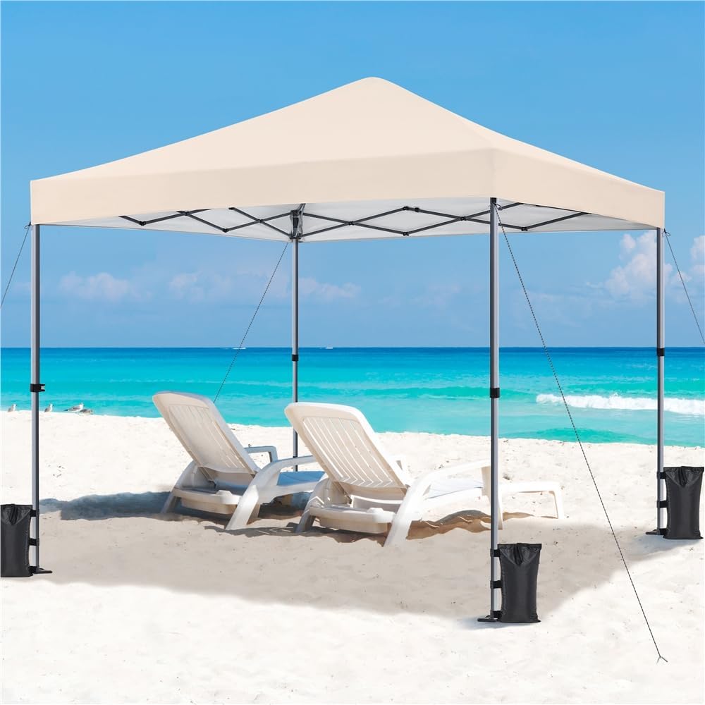 Yaheetech - Tonnelle pliante 3x3m - avec sac, sacs de sable, chevilles