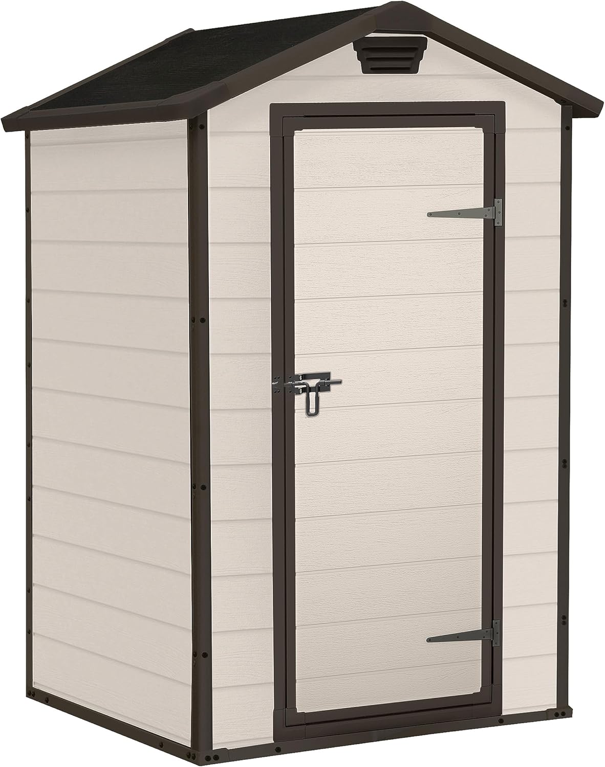 Keter - Manor 43 - abri de jardin 1,1m² - beige, résistant