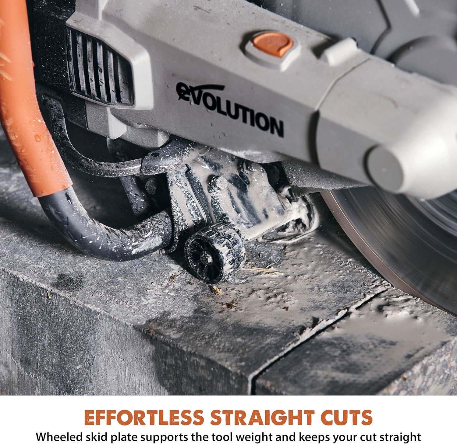 Evolution Power Tools - tronçonneuse béton série R - 350mm, 2700W, lame diamant - R350DCT
