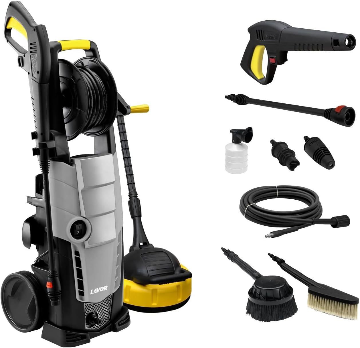 Lavor - Galaxy série - 2500W, 160 bar, 510l/h, enrouleur, accessoires - 160GL