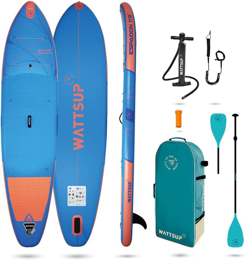 Wattsup - SUP Essentials Dropstitch - 320cm - pack complet paddle