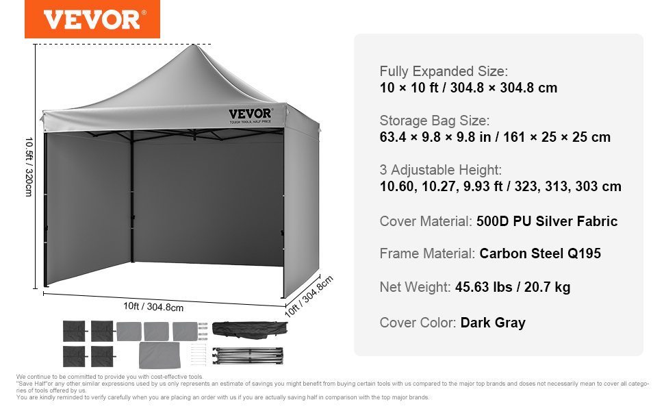 Tente Pavillon Pop-up
