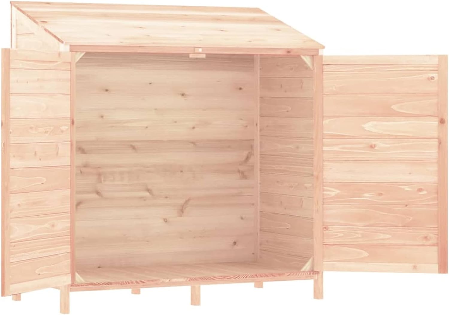 ShGaxin Abri de jardin, abris pour parcelles, abris de jardin, abri de jardin extérieur, maisons préfabriquées, bois de sapin massif, 102 x 52 x 112 cm