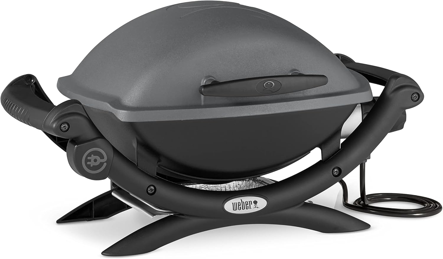 Weber - Q Barbecue Kettle - 1400 - noir/gris, rectangulaire, aluminium
