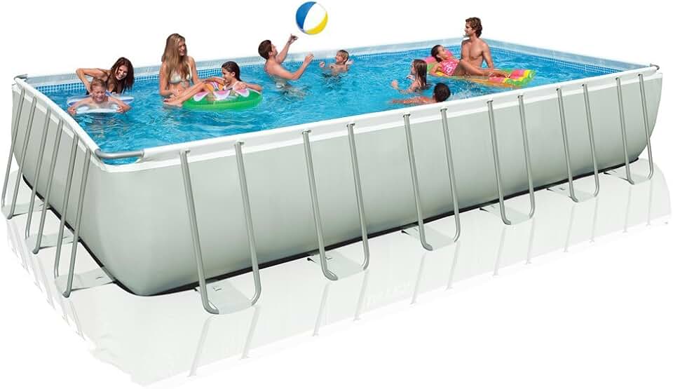 Intex - Piscine Ultra Série - 732x366 cm - Filtration et accessoires complets
