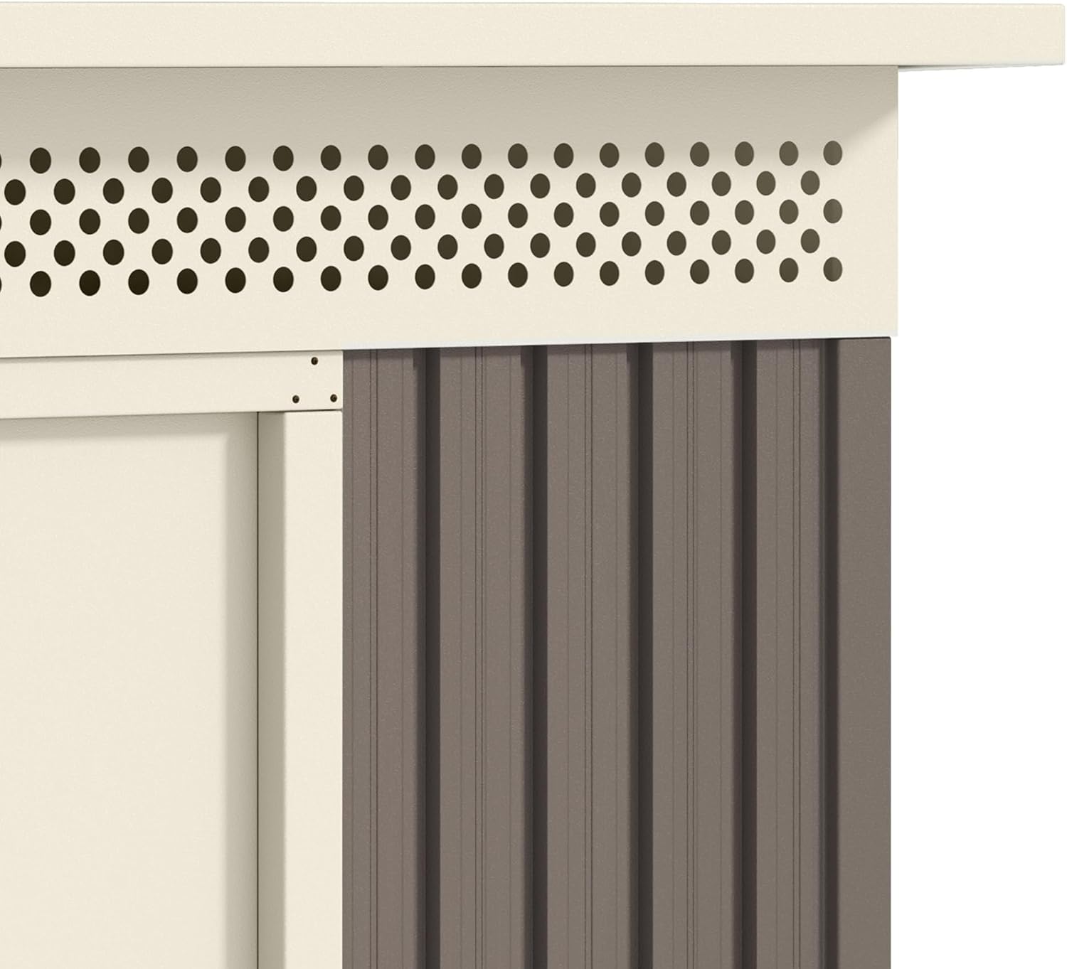 Hoggar Abri de Jardin Premium Orebro 8.96 m2 - Garantie 10 Ans - 269x333x189cm