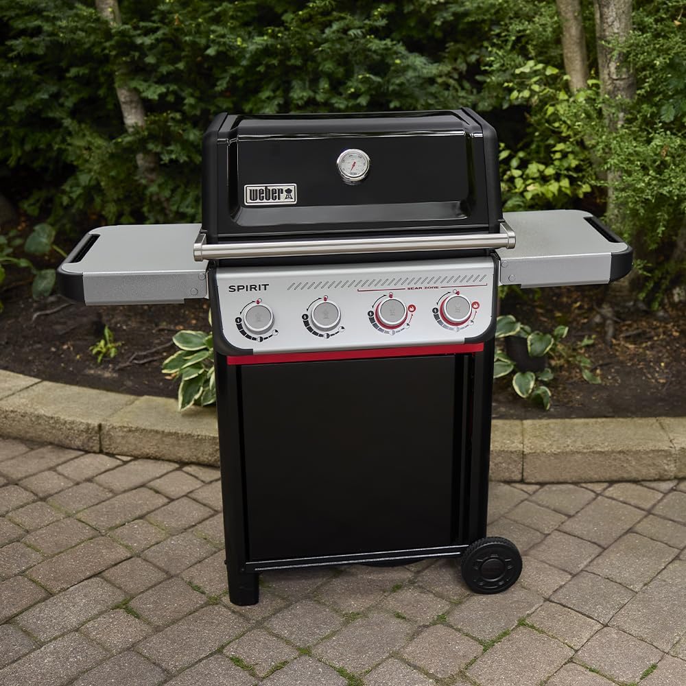 Weber - Spirit E-425 - barbecue gaz 4 brûleurs, mix plancha, 8200W