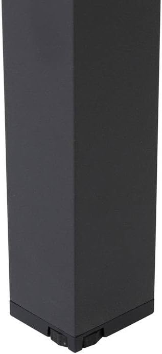 Hespéride - Evasion 6 places - Effet bois honey, graphite - Aluminium