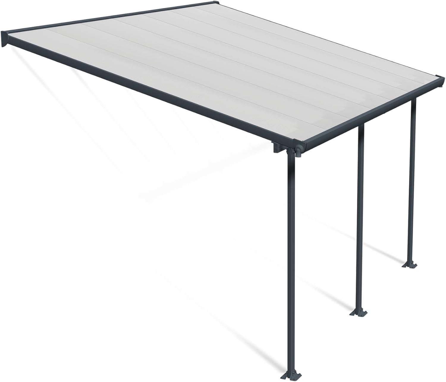 Canopia by Palram - Pergola Feria - 12.8 m² - aluminium & polycarbonate, moderne, élégante, terrasse toute saison