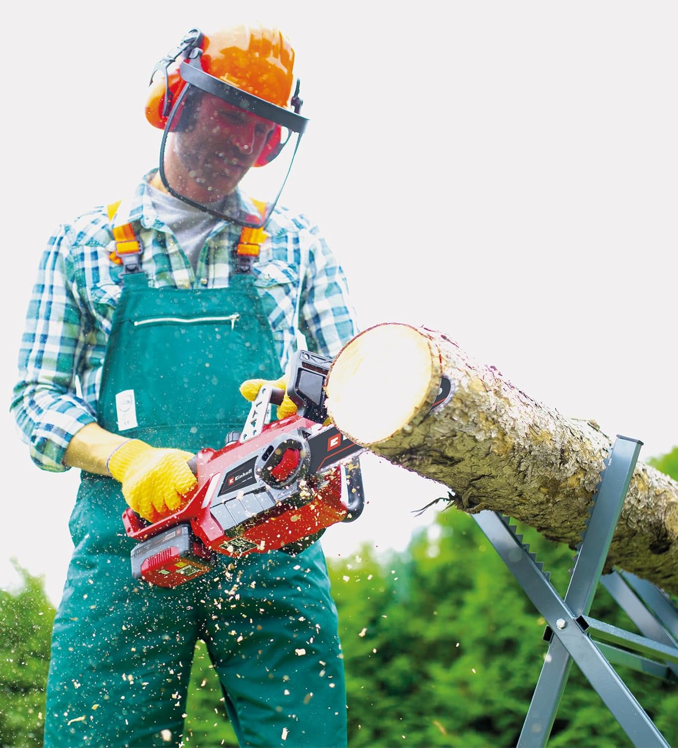 Einhell - tronçonneuse GE-LC 18/25-1 Li - 23 cm - 18V, 2,5Ah, lubrification auto, kit complet, GE-LC 18/25-1 Li