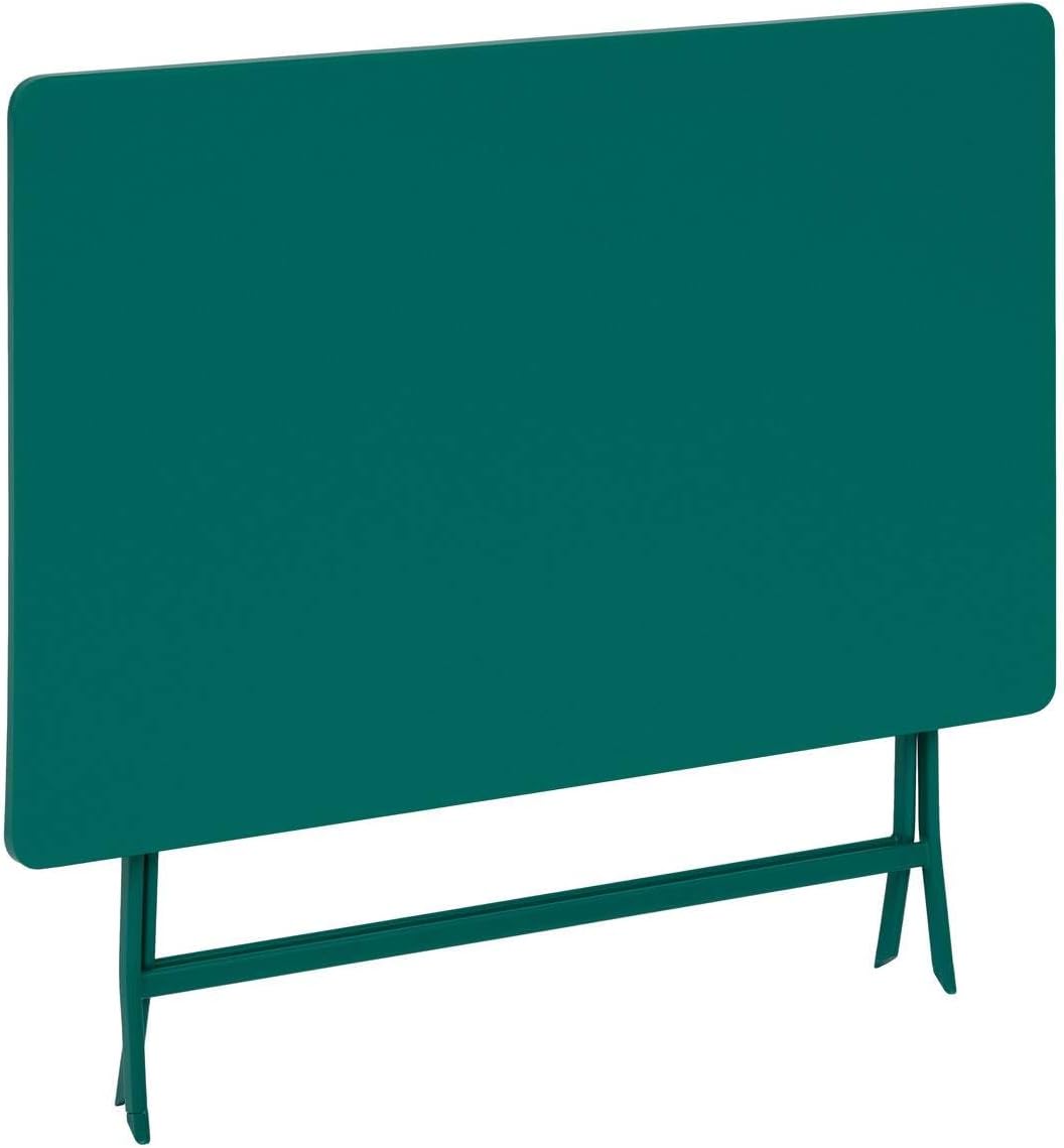 Hespéride - Greensboro Opale - rectangulaire pliante 4 places - acier antirouille renforcé