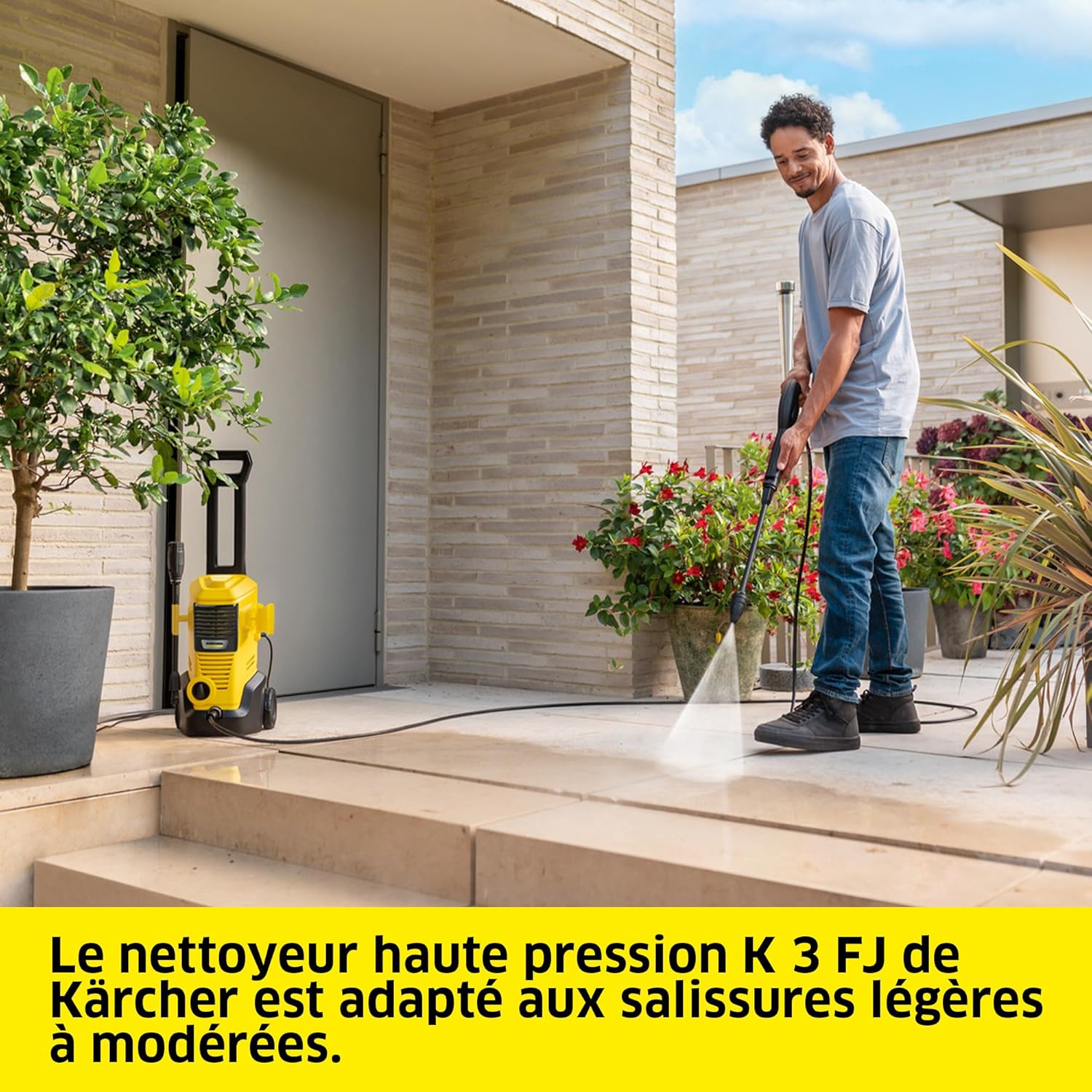 Kärcher - K 3 - 4,34kg, 120bar, 380l/h, surface 25m²/h, FJ