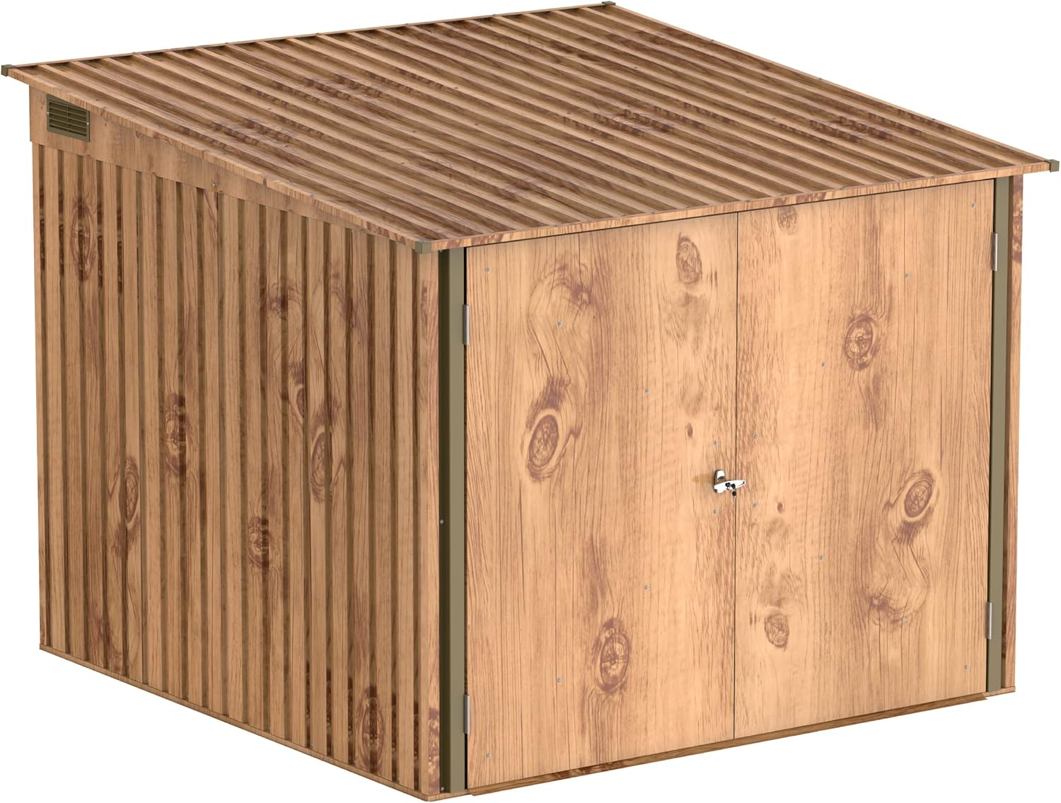 Duramax - Abri à vélos 4 vélos - 203x202x140 cm - métal, portes verrouillables
