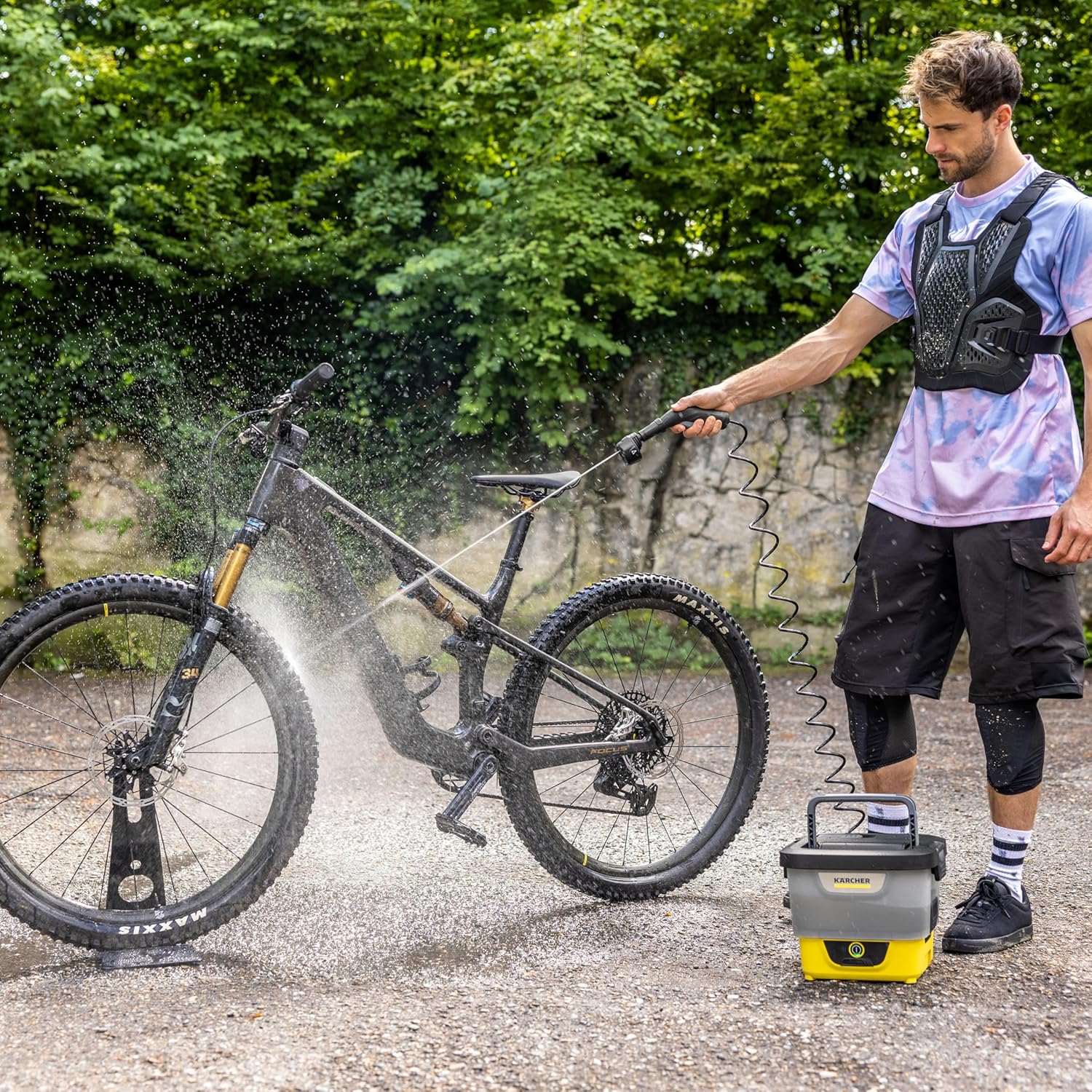 Kärcher - OC 4 Adventure - 27x23x39 cm - nettoyeur extérieur mobile, 8L, batterie lithium-ion